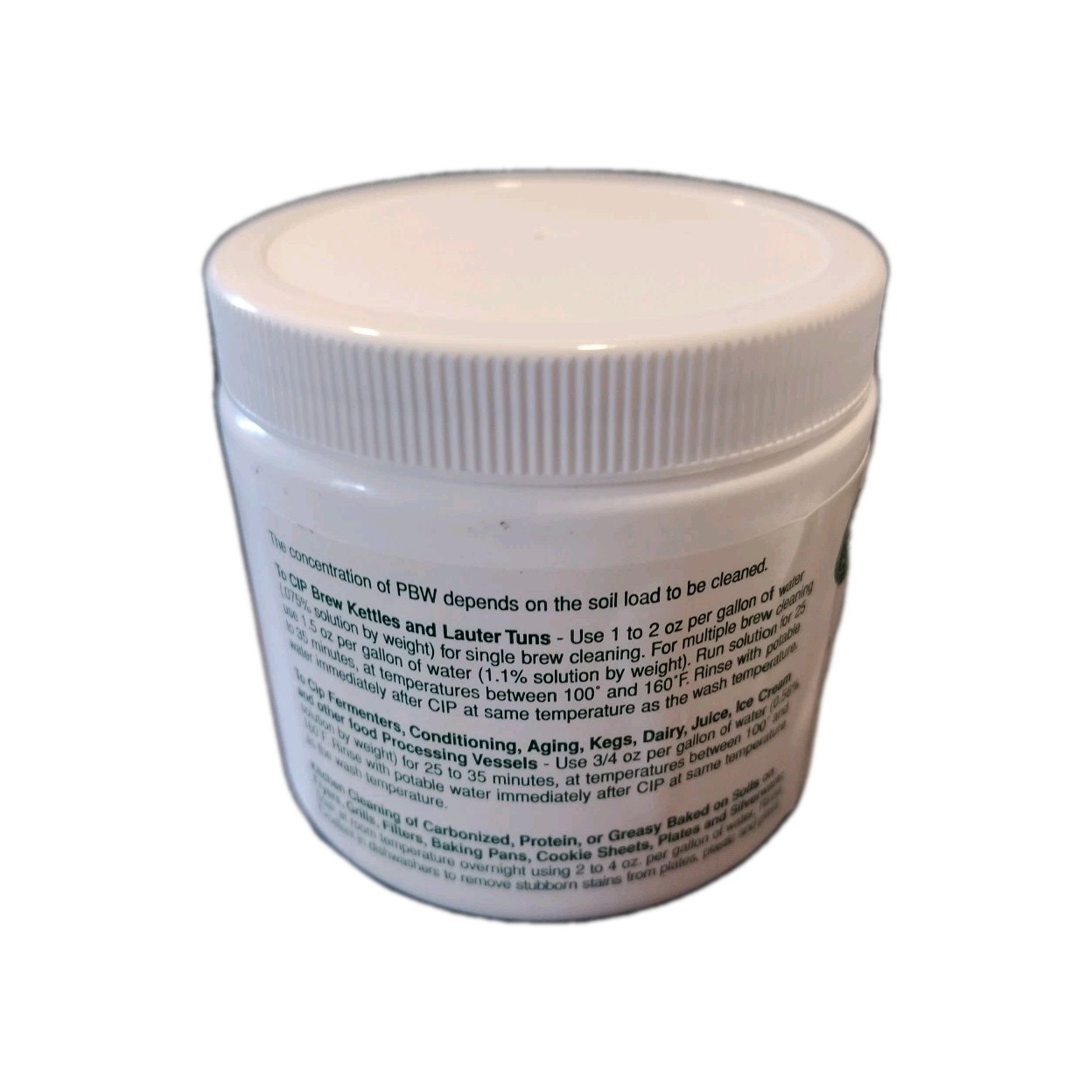 FUVE STAR PBW (1 lb) Powdered Cleaner Stains Brewing Distilling Grills