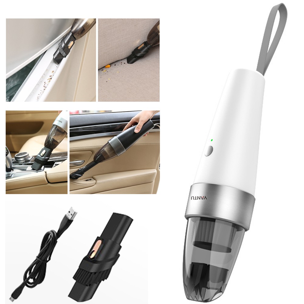 80W Handheld Vacuum Cleaner with Cord 4000PA High Power Car Vacuum Cleaner Small
