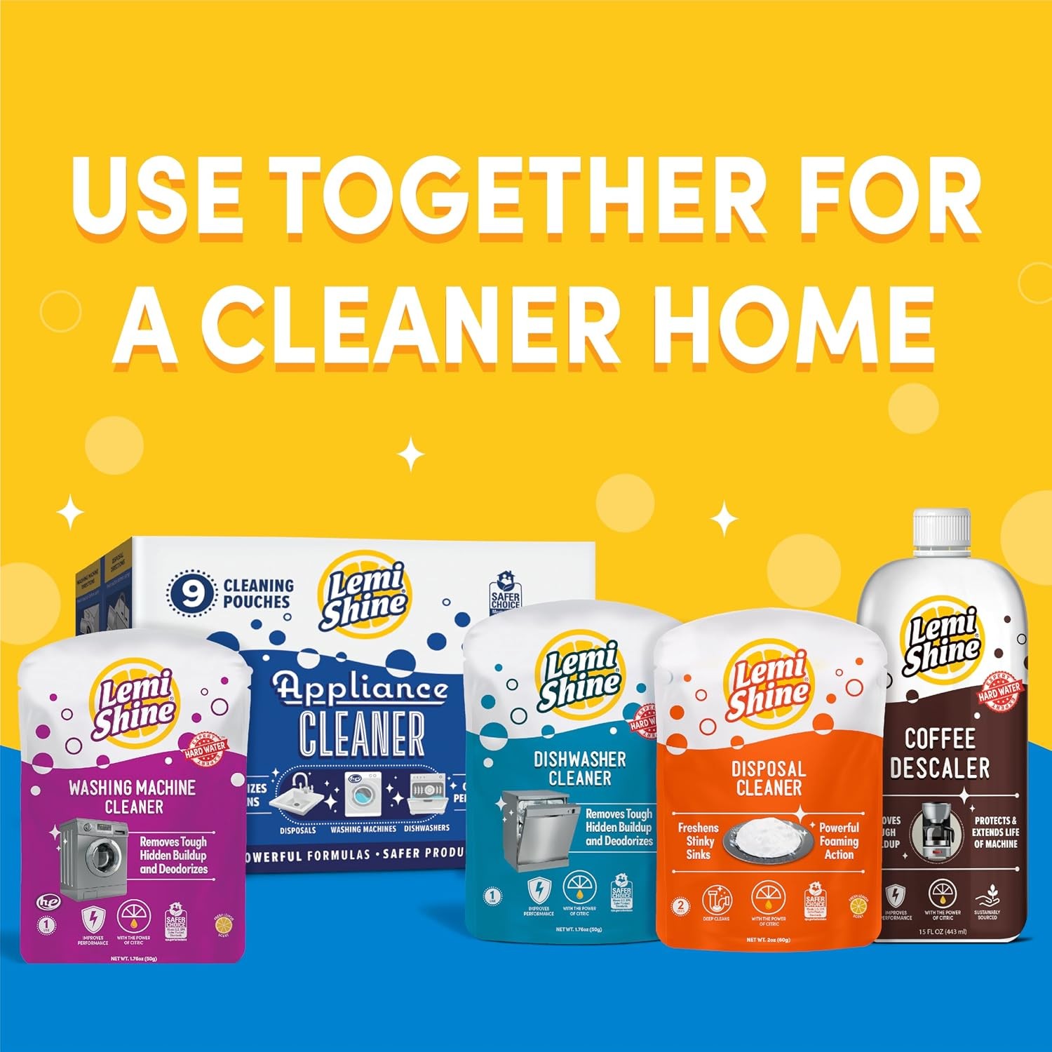 Natural Dishwasher Cleaner – Dishwasher Cleaner and Deodorizer Powered by Citric