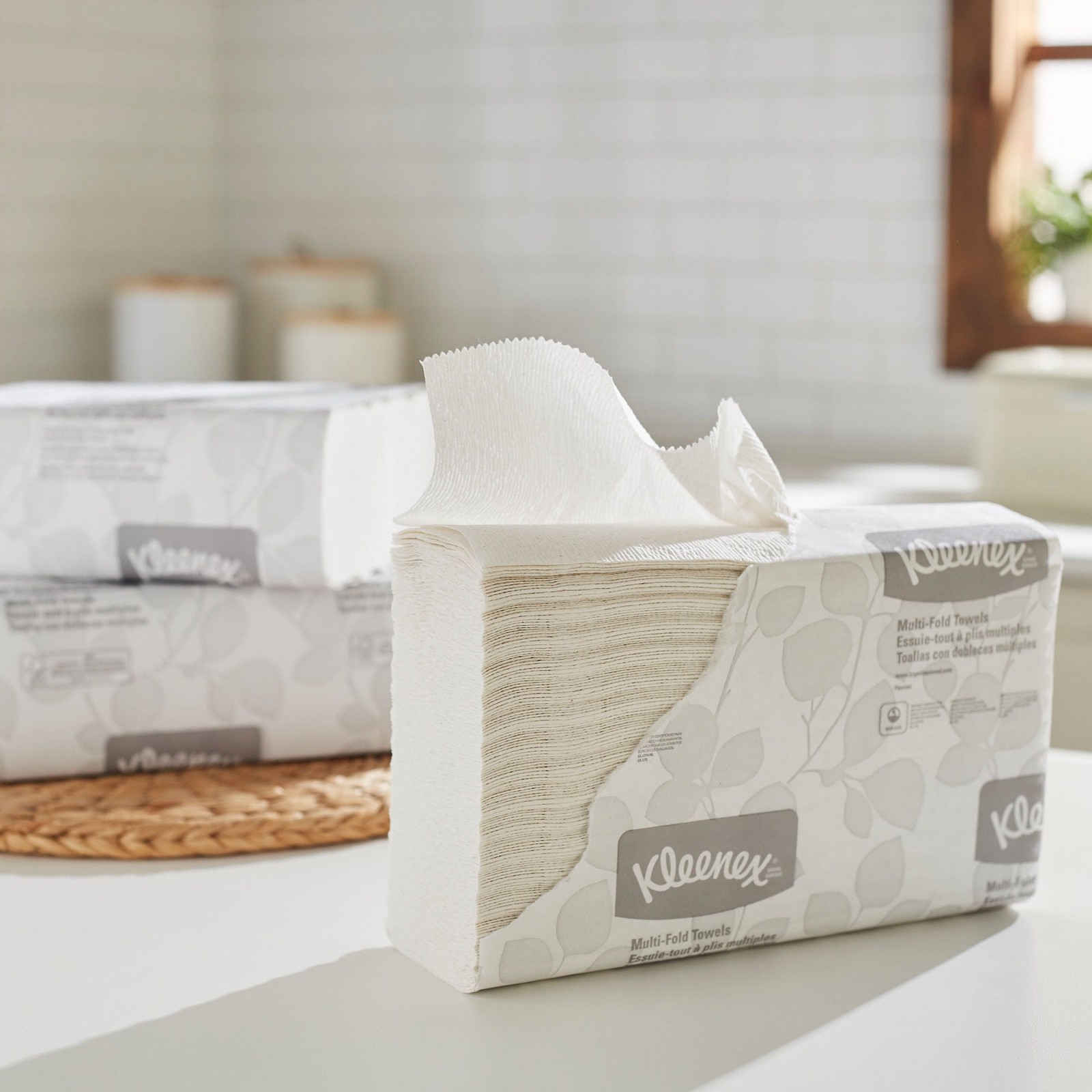 Kleenex Paper Towel Multi-Fold 9.3 x 9.4″ 16 Pack(s) 150 Towels/ Pack