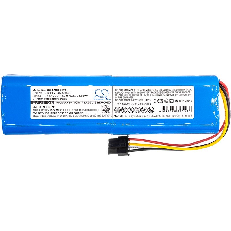 BATTERIE 5200mAh Type BRR-2P4S-5200S For Dreame L10 Pro Plus, D,10 D10 Plus D10s