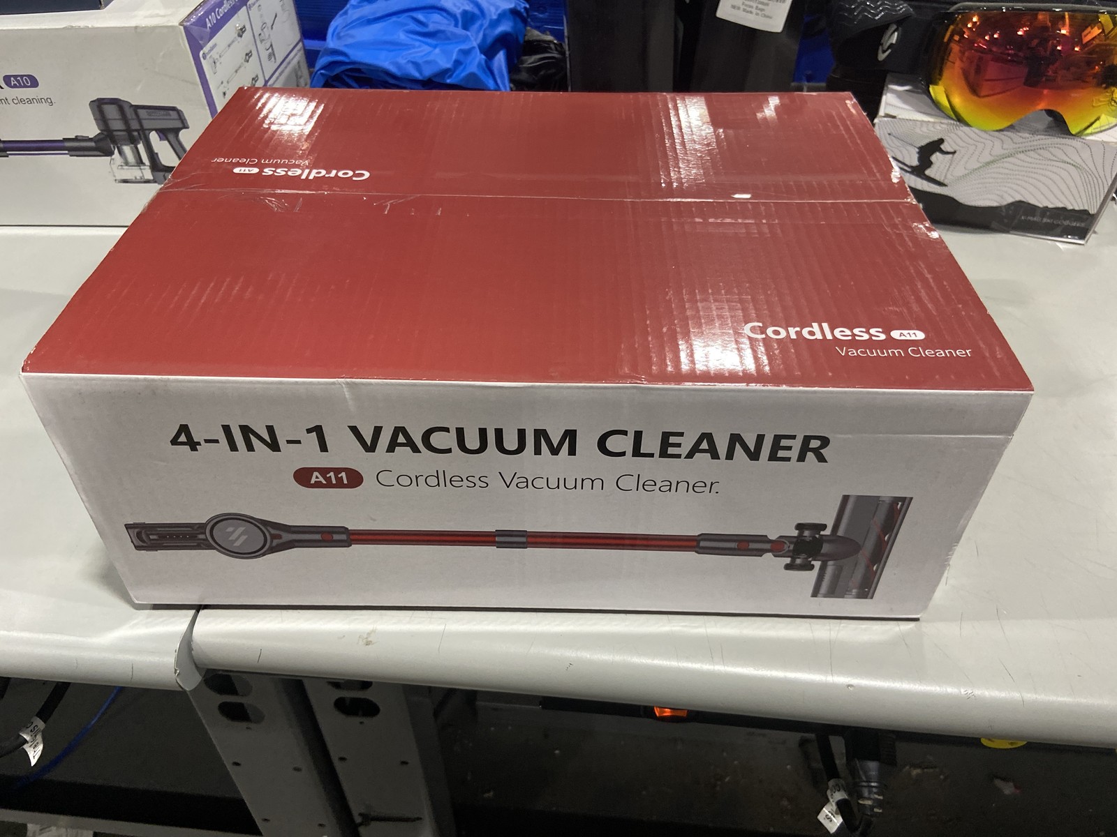 ZokerLife Stick Cordless Vacuum Cleaner 2200mAh 35min runtime Lightweight – RED