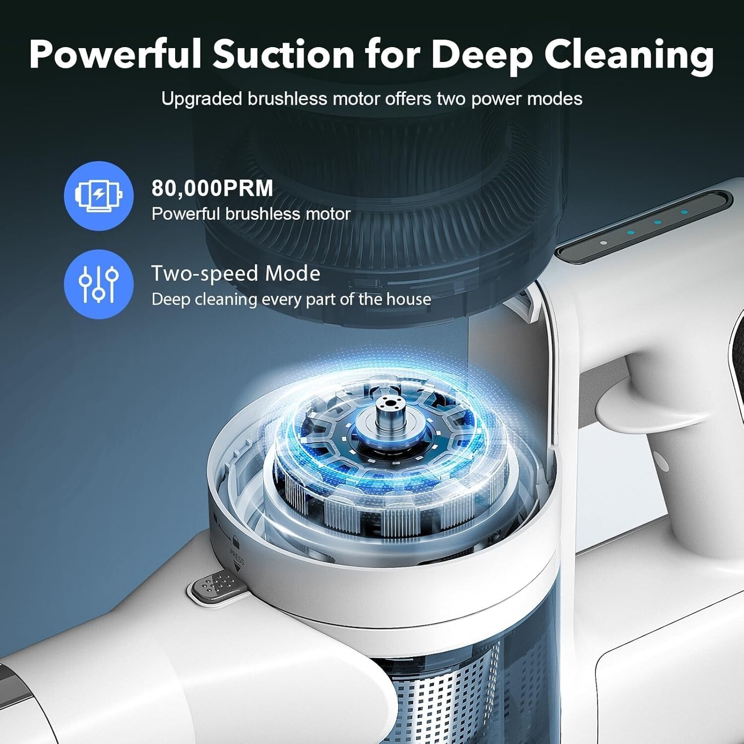 🔥 Ljuren P11 🔥 Cordless Vacuum Cleaner 🔥 80,000 RPM / 35 min 🔥 Brand New ✈️