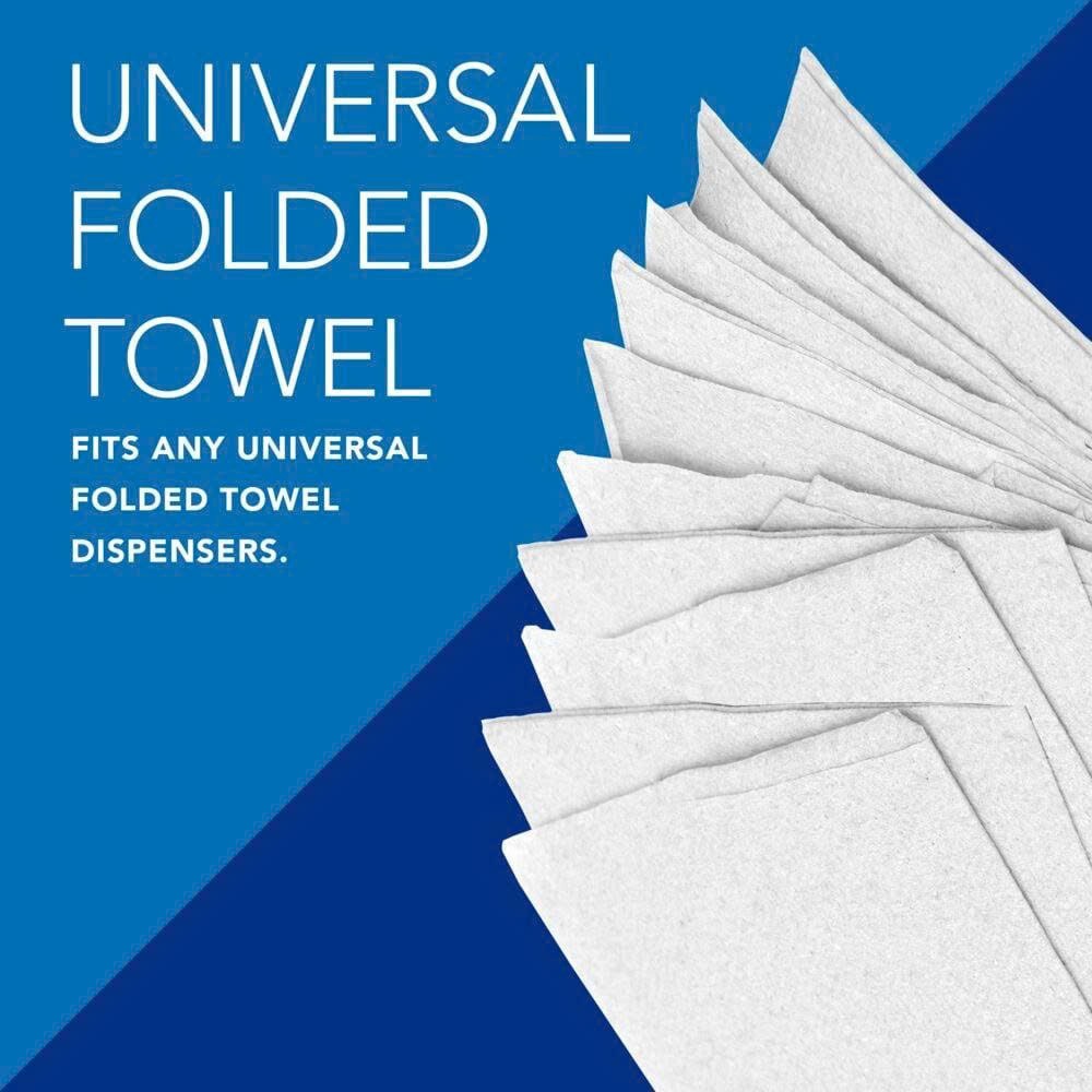 Scott Essential Recycled Multifold Paper Towels, 1-ply, 250 SheetsPack, 16 Packs