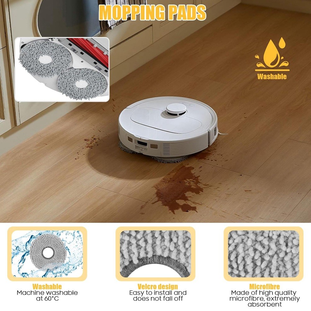 For Qrevo S/QRevo Pro/QRevo MaxV Robot Vacuum Cleaner Main Side1376