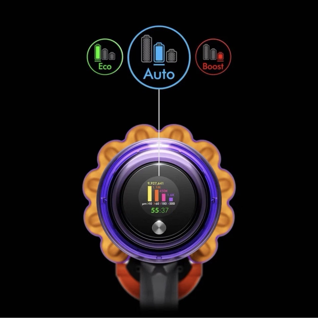 Dyson V15 Detect Cordless Stick Vacuum Cleaner – Yellow/Nickel (447261-01)