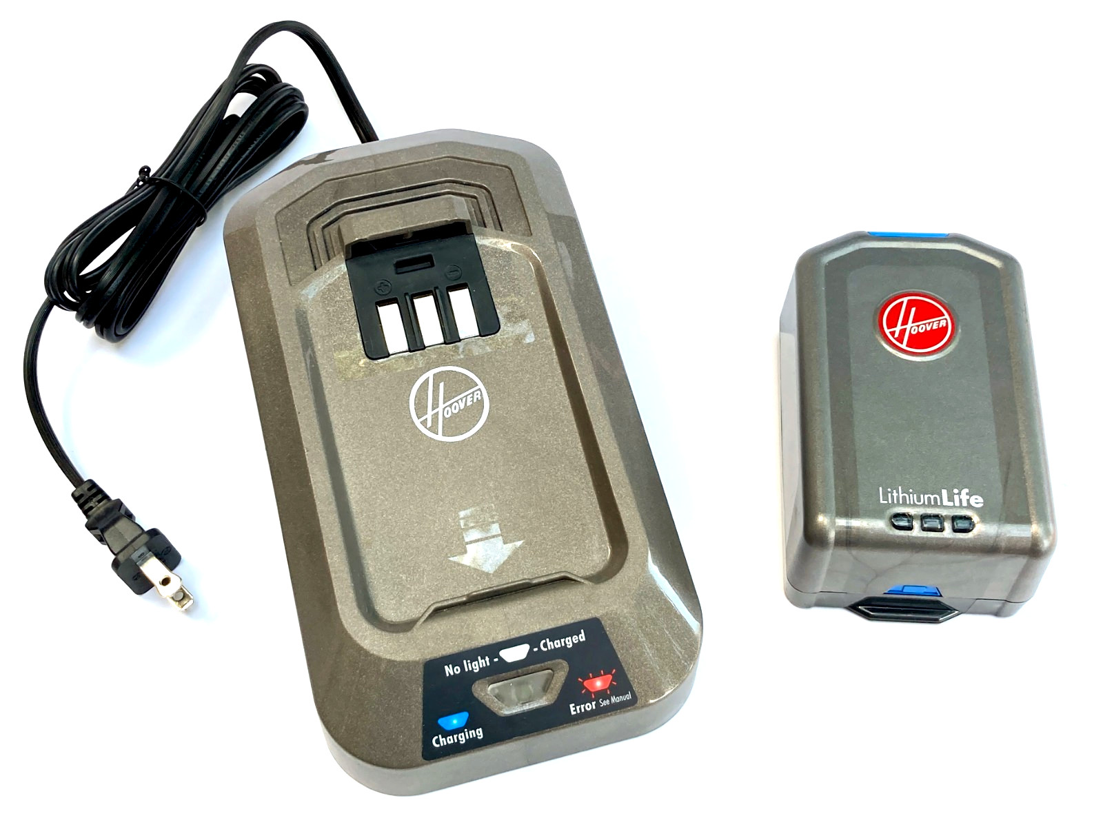 Hoover Air Cordless Vacuum 20v Lithium Life Battery BH03120 and Charger BH03200