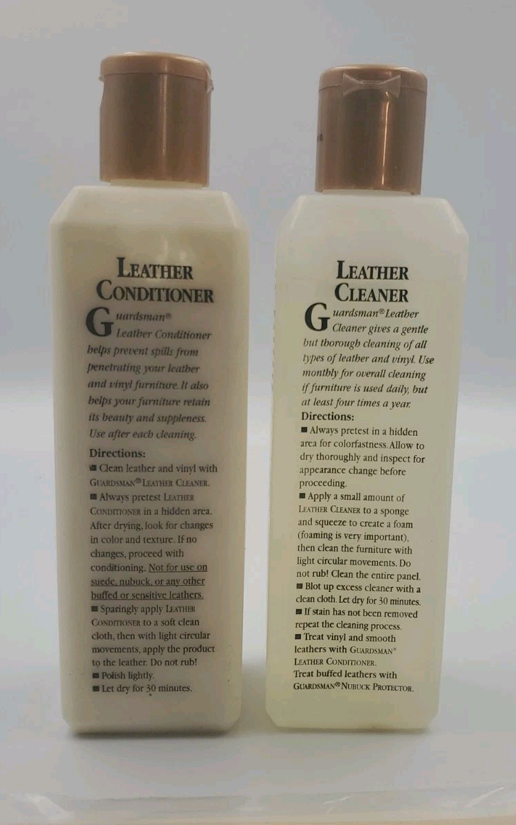 Vintage Guardsman Leather Cleaner Conditioner And Nubuck Cleaning Cloth