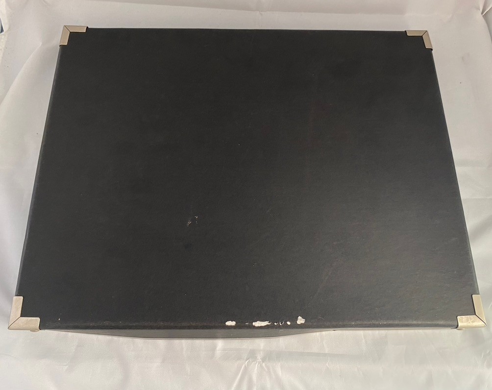 Ikea Kassett Single Large Storage Box Black 33x25x17 CM 13x10x6 7/8 IN Used