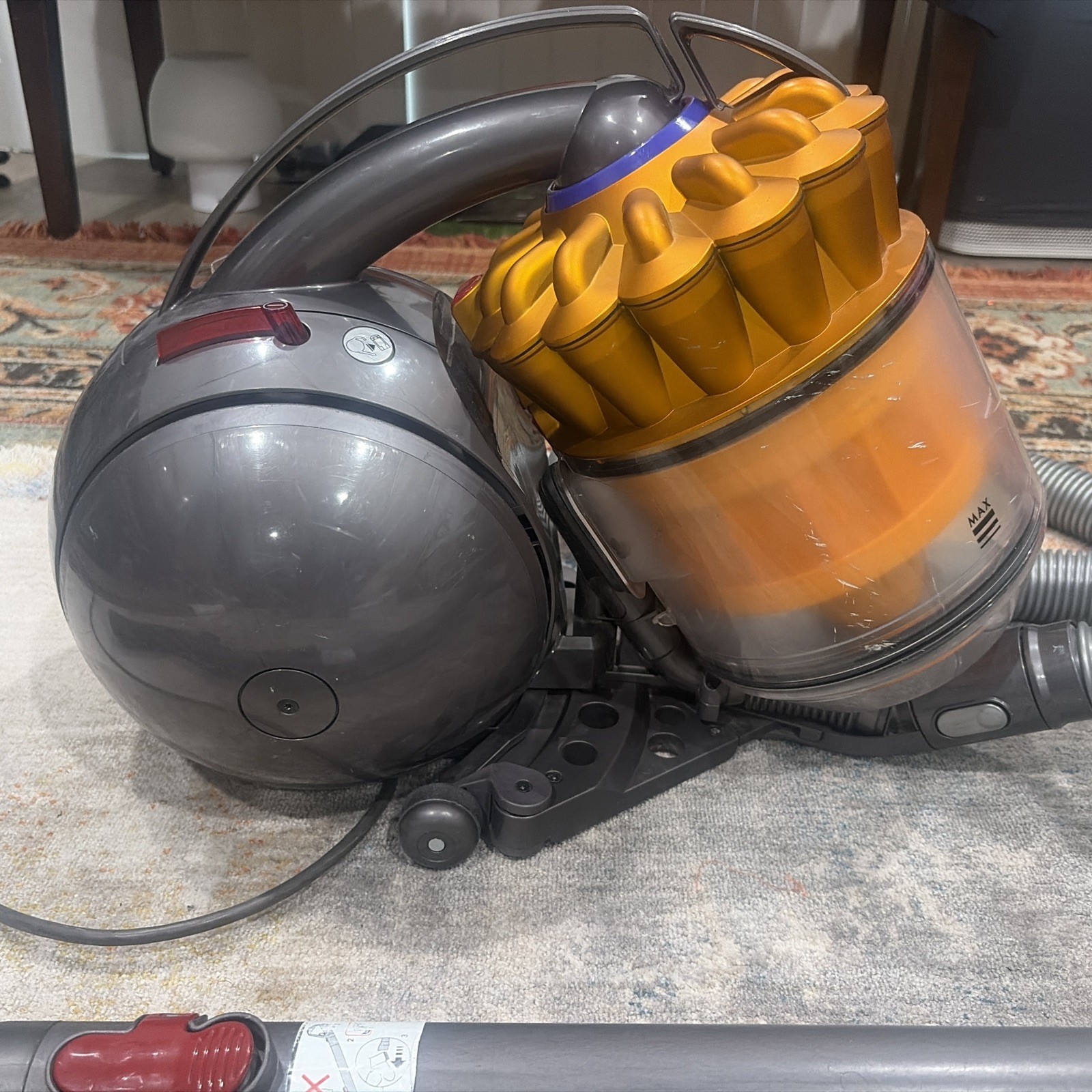 Dyson DC39 Multi Floor Canister Vacuum Super Clean, Works Perfectly, Used