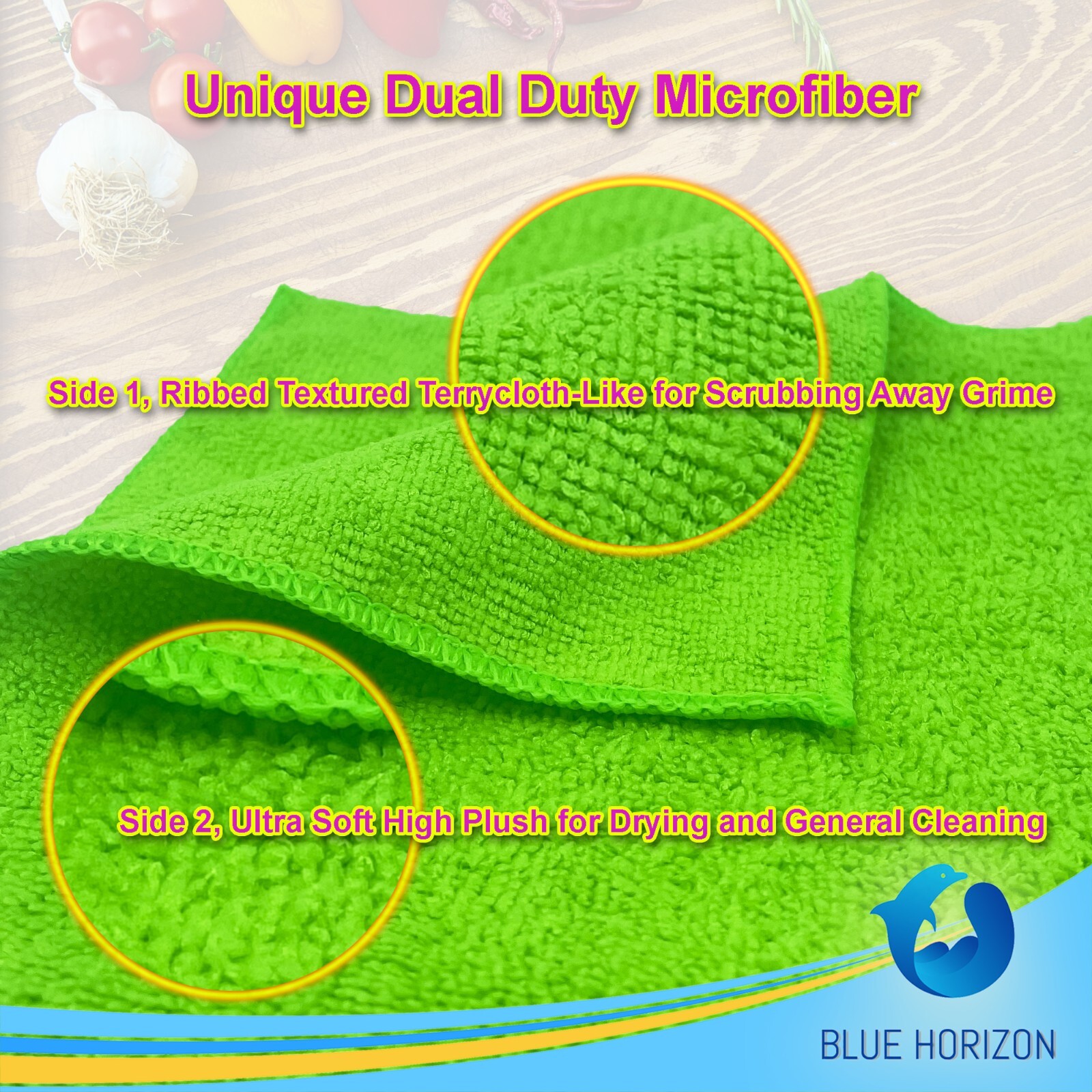 Microfiber Towel Cleaning Wash-Cloth Rag 36-Pack 16×16 Car Polish Dry Detailing