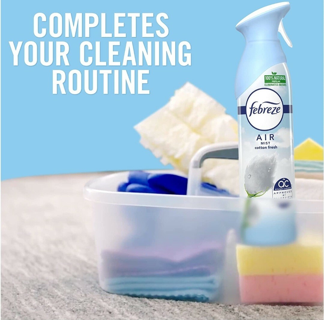 FEBREZE AIR “LIMITED EDITION” SPRING/SUMMER SCENT FRESHENER SPRAY. 4pk/8.8 oz.