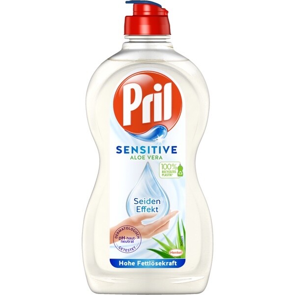 PRIL Sensitive Skin friendly dish soap (concentrated ) 450ml- FREE SHIP