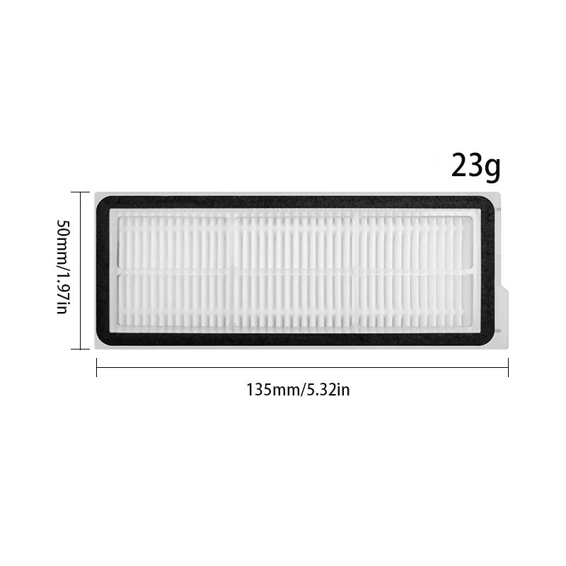 Replacement Parts Kit For Roborock Qrevo S /Qrevo Pro /Qrevo MaxV Mop Pad Filter