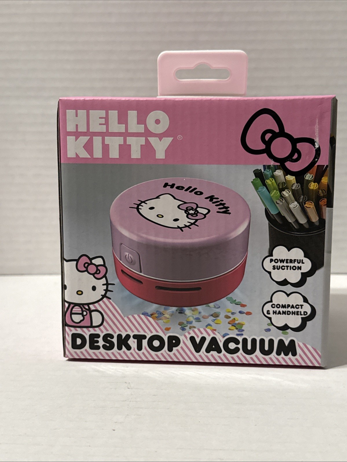 Sanrio Hello Kitty Desktop Vacuum Battery Powered Compact Handheld New Cute Gift