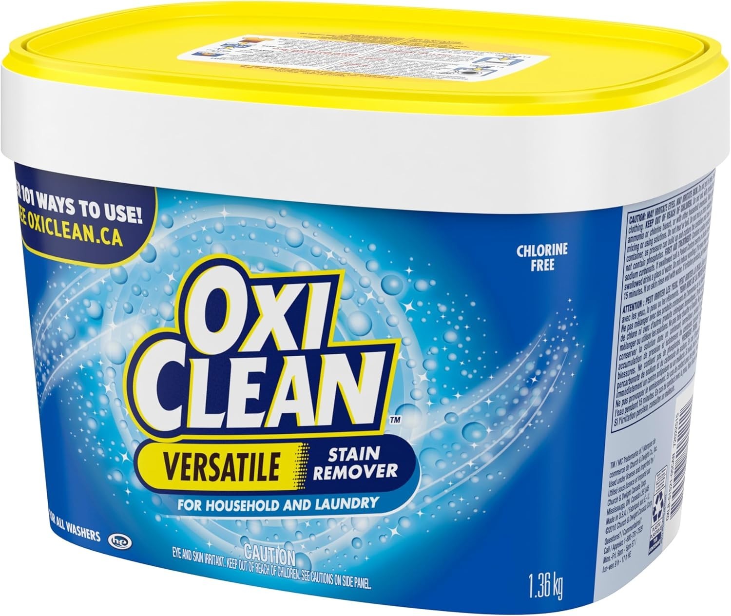 OxiClean Versatile Stain Remover Powder – Multi Purpose Laundry & Household Clea