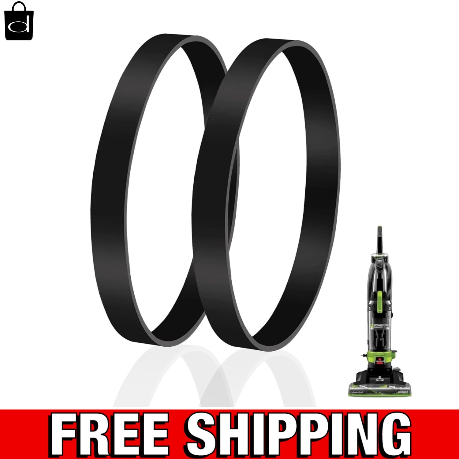 Replacement Belts for Bissell 3313 3313U 3332 3333 3334 3335 3533 3534 3536 3674