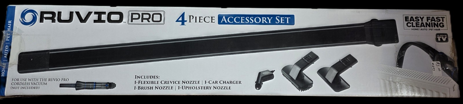 Rubio 4 Piece Vacuum Cleaner Attachment Set