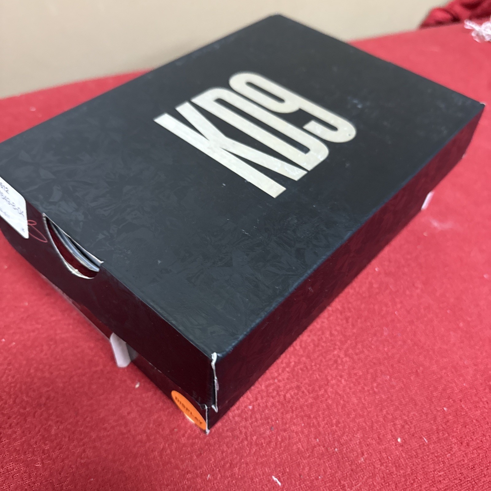 Nike KD9 Kevin Durant Empty Shoe Replacement Box 9.5 X6.5X3.75” Black Silver