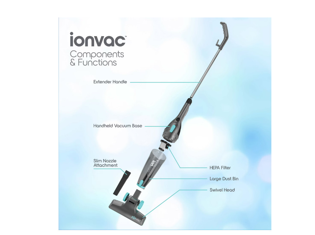 Corded Stick Vacuum, Multi-Surface 3-in 1 Upright/Handheld Vacuum Cleaner #8200