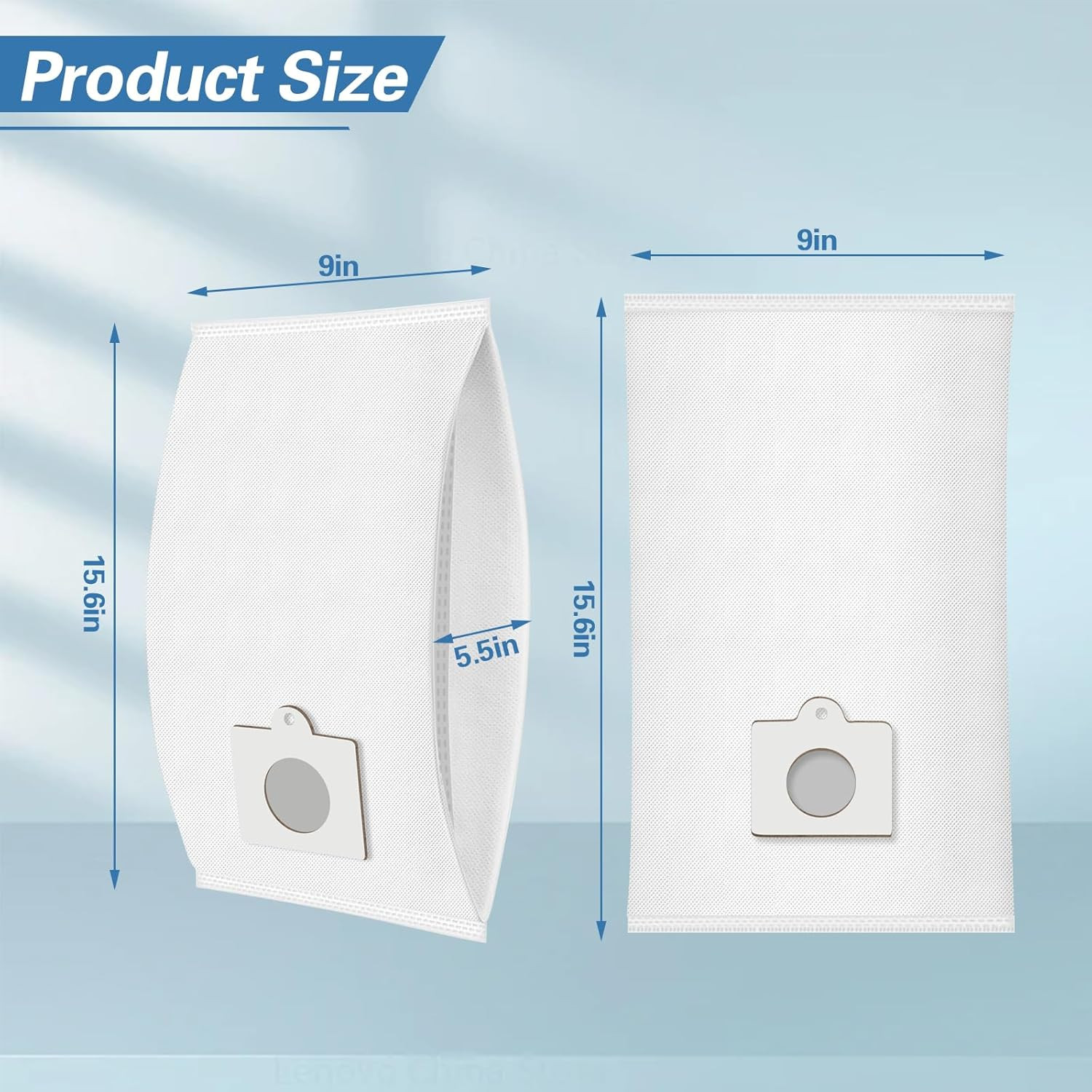 10 Pack 53292 Type Q/C Canister Vacuum Cleaner Bags for Kenmore 200/400/600/700/
