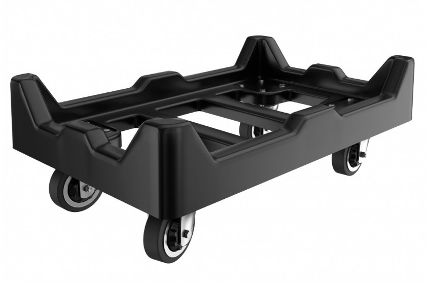 USED QUANTUM STORAGE SYSTEMS Dolly 1,000 lb Load Capacity 24 in x 15 in x 8 in