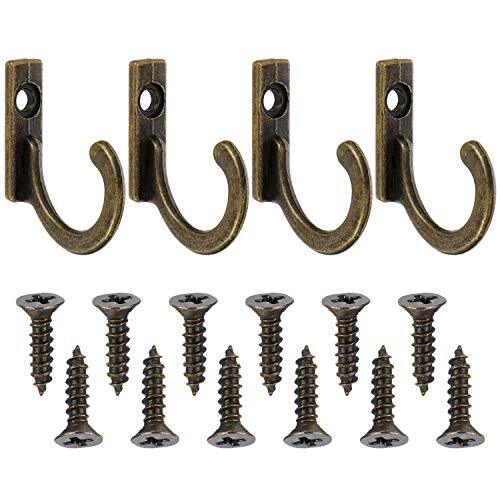 100 Pieces Key Hooks Jewelry Small Hooks Key Hanging Small Hooks Wall Mounted…