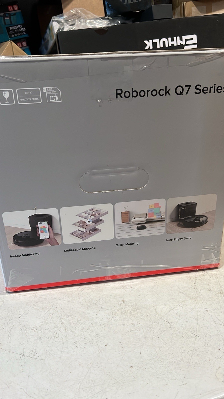 Roborock Q7 M5 Plus Robot Vacuum Auto-Empty Dock New Sealed Black
