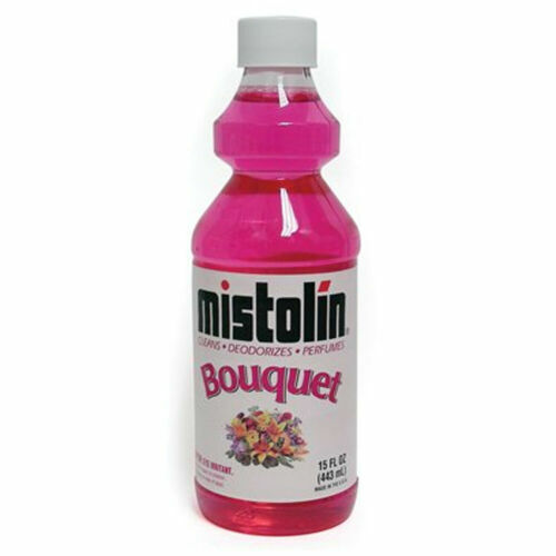 12 PACK Mistolin General All Purpose Cleaning Solution Bouquet Scent 15 fl oz