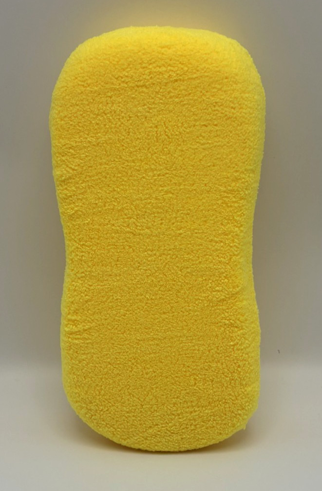 Microfiber Car Wash Sponge Soft Absorbent Cleaning Pad 10x22cm
