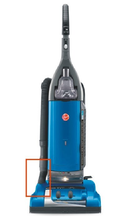Hoover Vacuum Lower Hose Only For Select Hoover Bagged and Bagless WindTunnels
