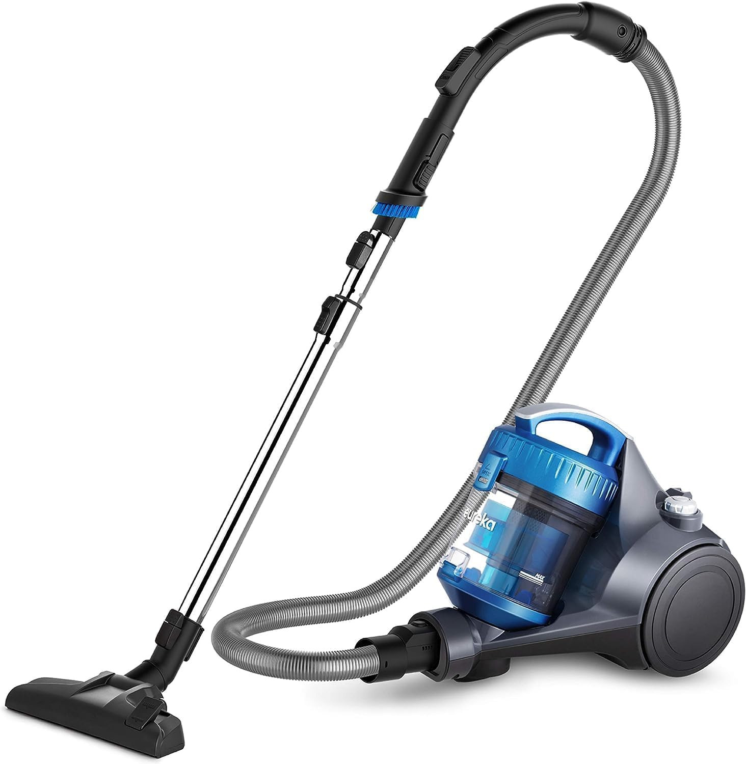 Eureka Bagless Canister Vacuum Cleaner, Lightweight Vac for Carpets and Hard Flo