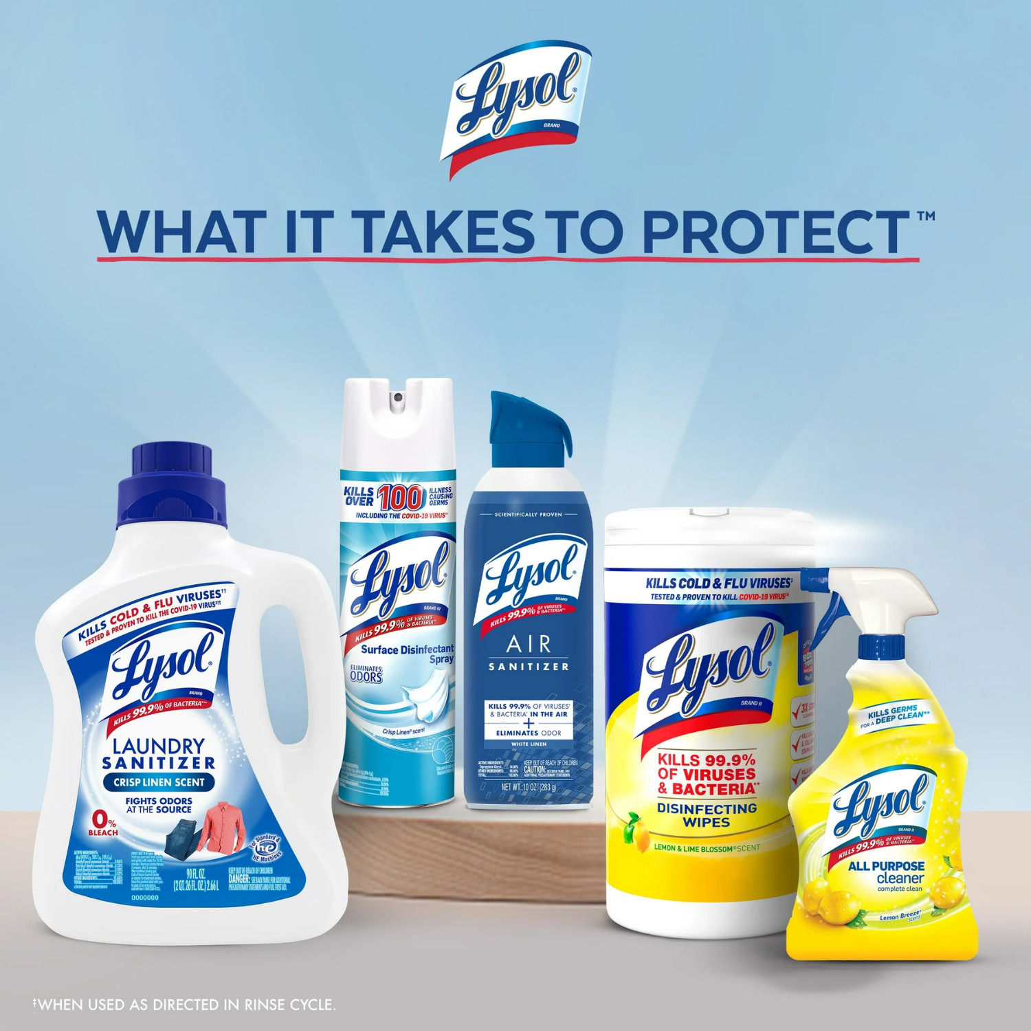 (3 pack) LYSOL Laundry Sanitizer 90 -fl oz Crisp Linen Fabric Deodorizer