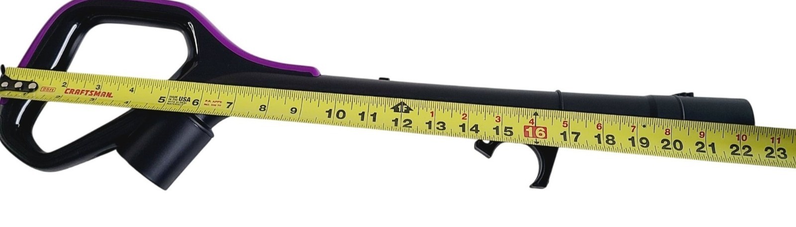 Bissell Vacuum Cleaner Replacement Handle Attachment Black Purple Model No 3437F
