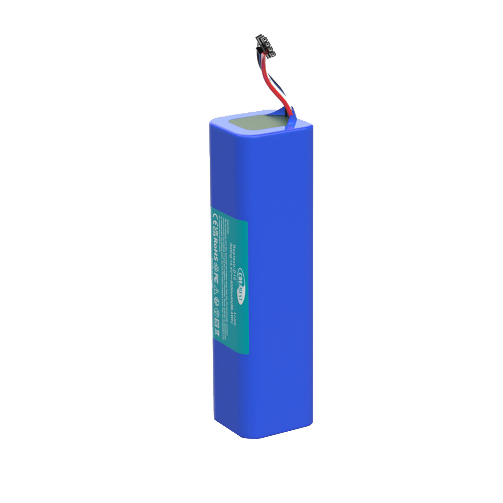 6000mAh 14.4V Li-ion P2150-4S2P-MMBK Battery For Dreame D10 D10 Plus D10s D9 L10