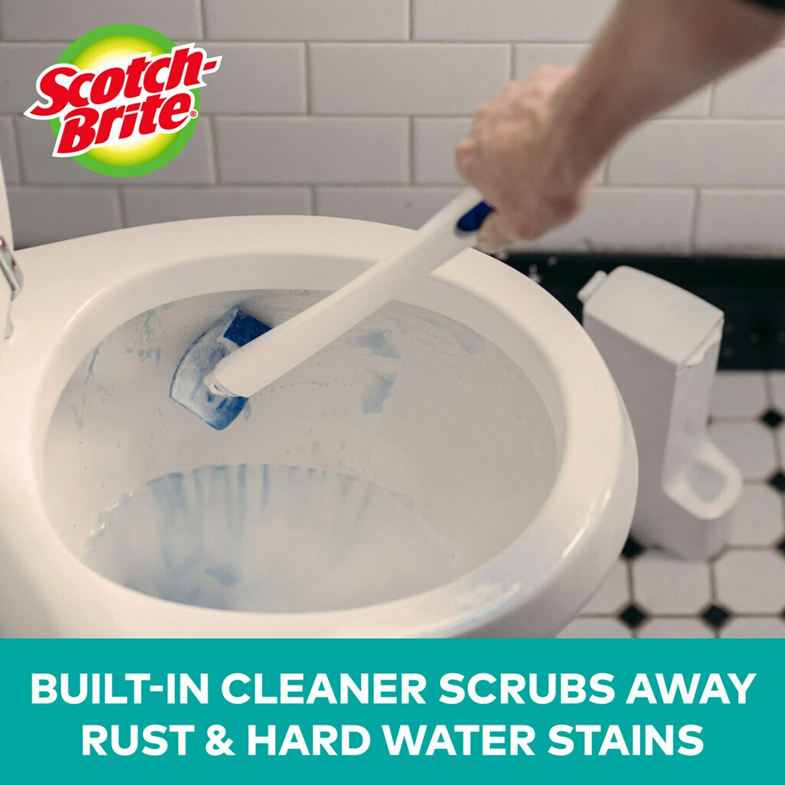 30 Pack Scotch Brite Disposable Toilet Scrubber Refills 10 Count Each