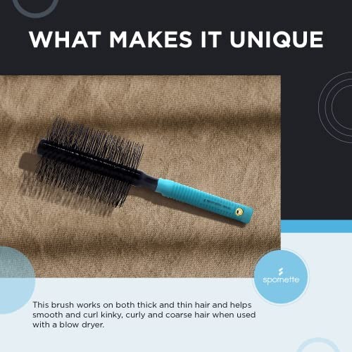 Spornette Double Stranded XL Nylon Brush 2.75 Inch
