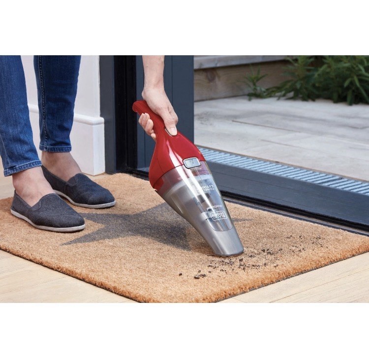 BLACK+DECKER Dustbuster Handheld Cordless Car Hand Vacuum Cleaner Portable Red