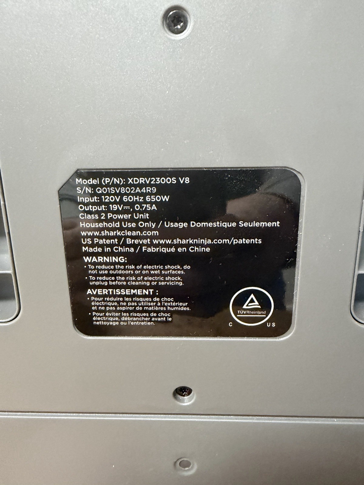 Shark MATRIX 2-in-1 Self-Empty Robot Vacuum Base Only