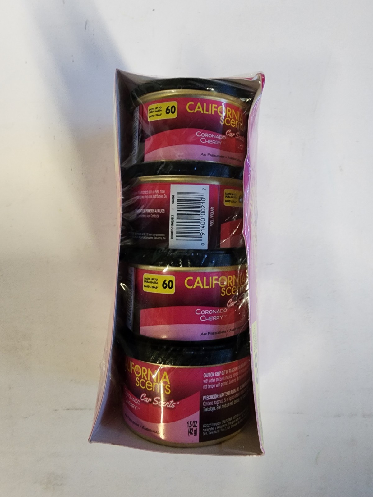 California Scents Coronado Cherry Scent Air Freshener (Pack of 4)