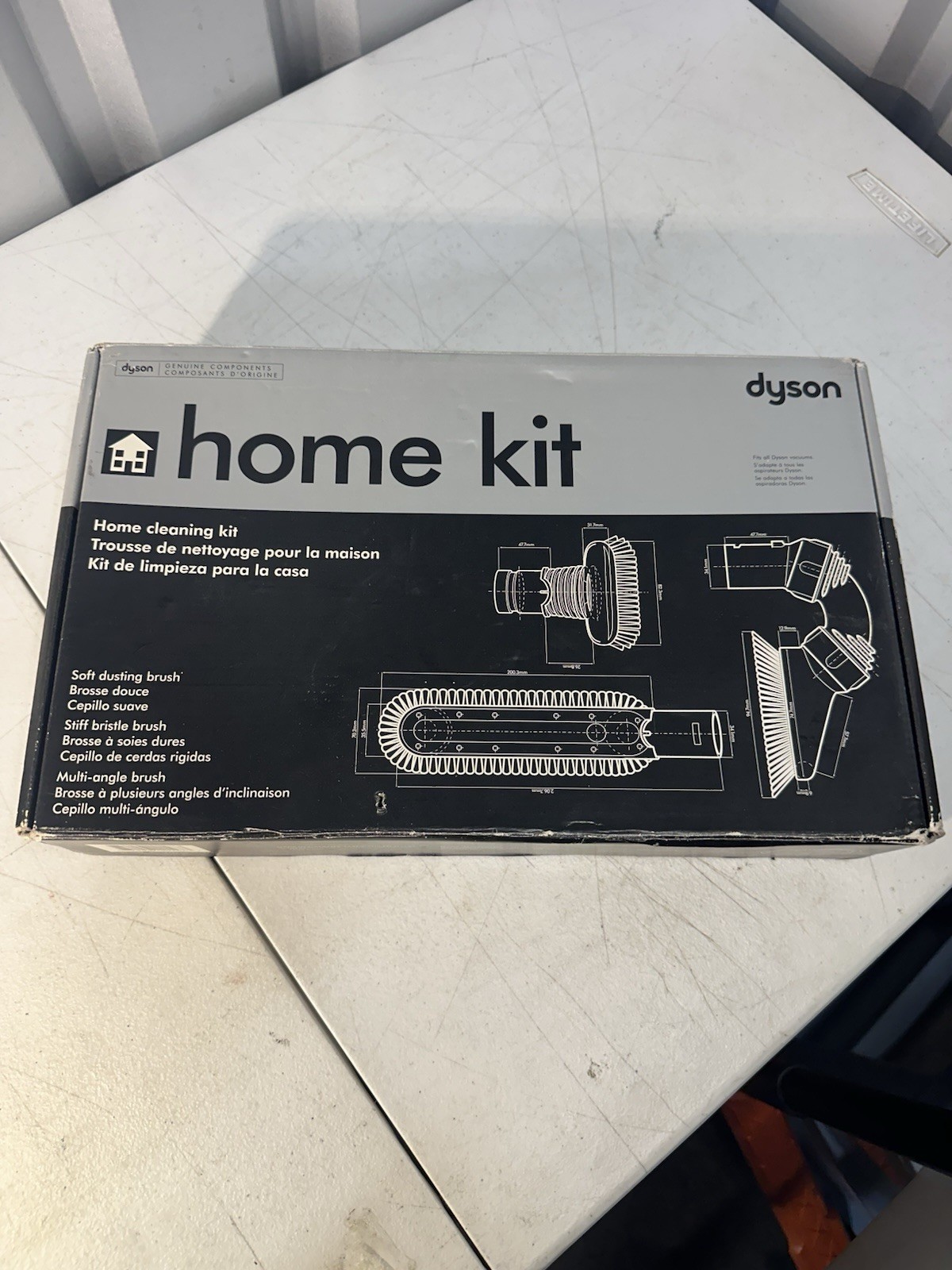 Dyson Home Cleaning Kit 4-Piece Vacuum Attachment Set w/ Box Clean
