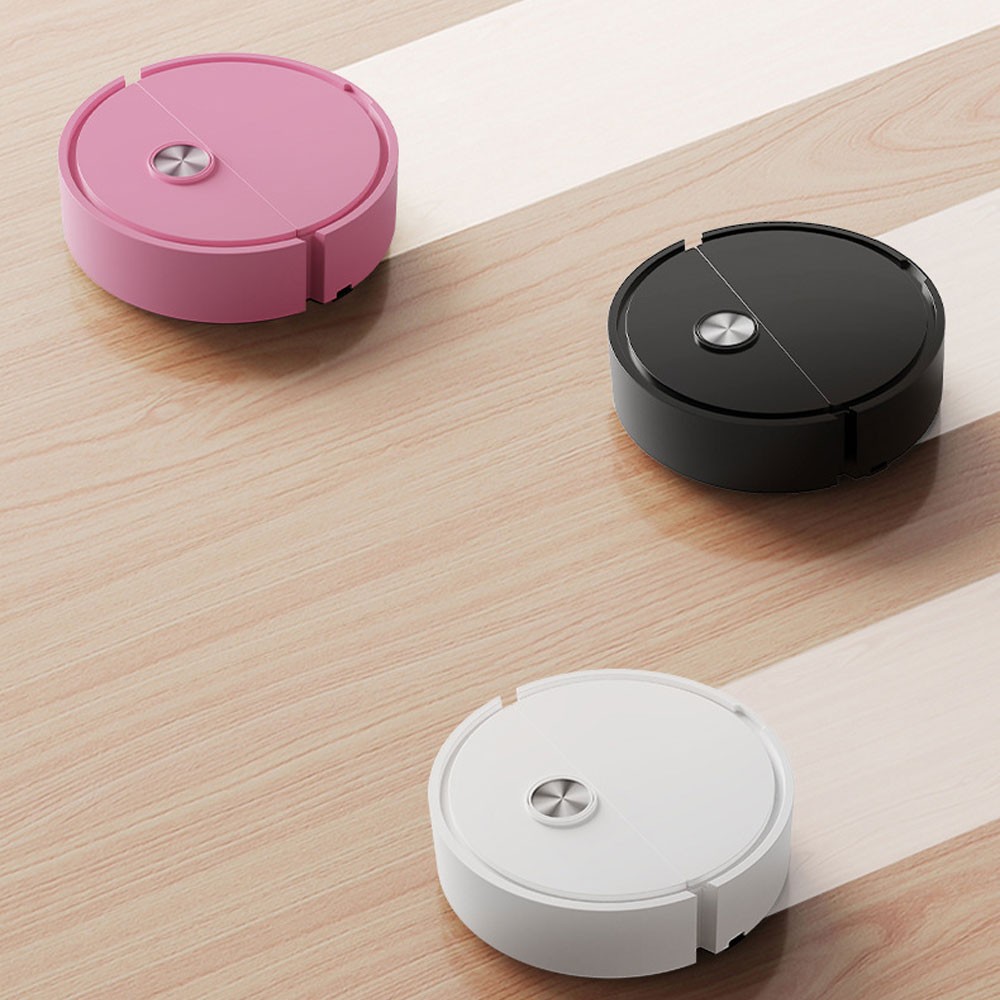 Mini Robot Vacuum,3 in 1 Rechargeable Automatic Avoidance Smart Sweeping Robot