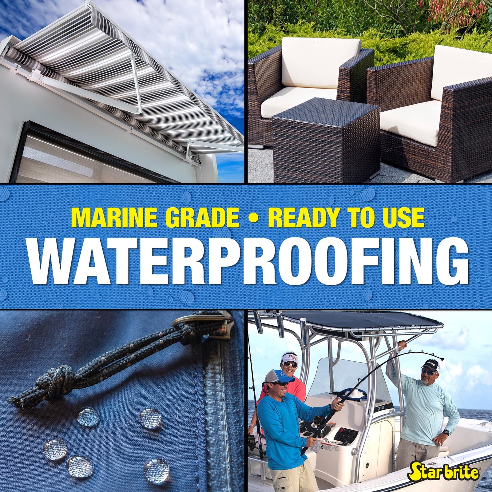 STAR BRITE Waterproofing Spray, Waterproofer + 22 Fl Oz (Pack of 1), 22