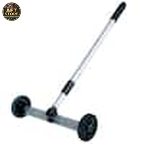 Empire 11.5 in. Adjustable Magnetic Clean Sweep – Black/Silver