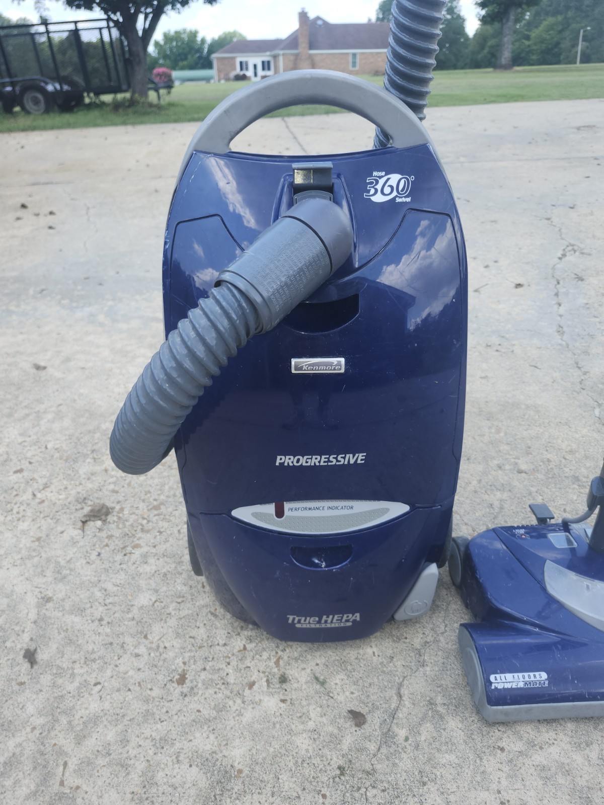 Kenmore Progressive 360 Model 116 Canister Vacuum w/Attachments Free Shipping
