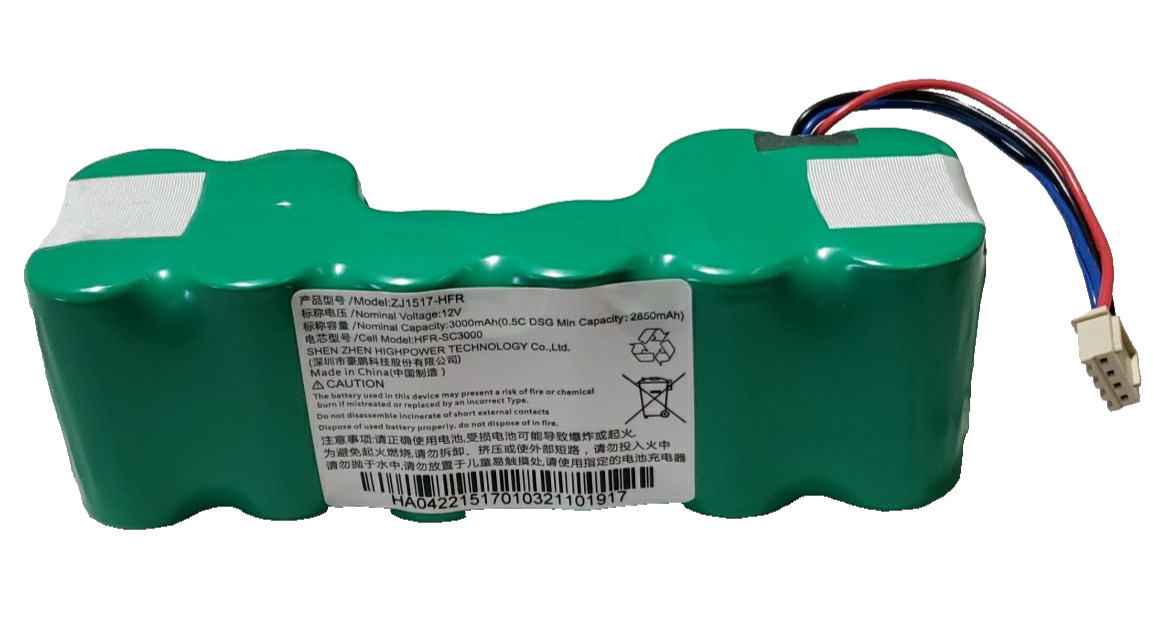 3500mAh 12V Ni-MH Battery For Ecovacs DD3G DD4G DM88 ZJ1517-HFR Deebot 900 DG710