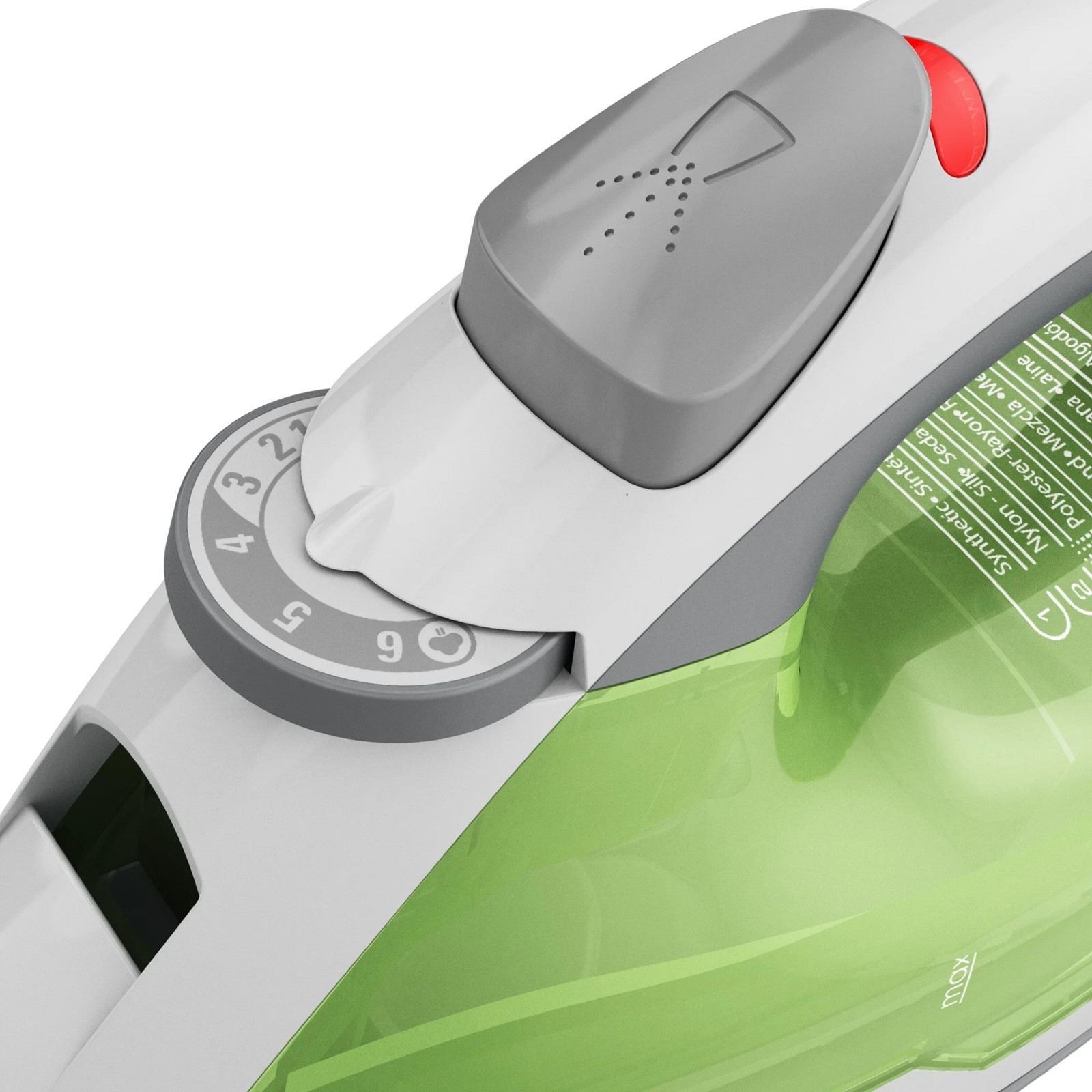 Professional Steam Iron Clothes Nonstick With Compact Garment Portable Anti-Drip