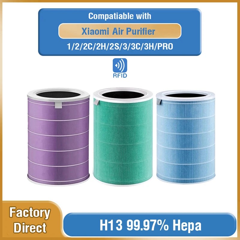 For Xiaomi Hepa Filter M8R-FLH Activated Carbon Filter for Xiaomi Air Purifier 2