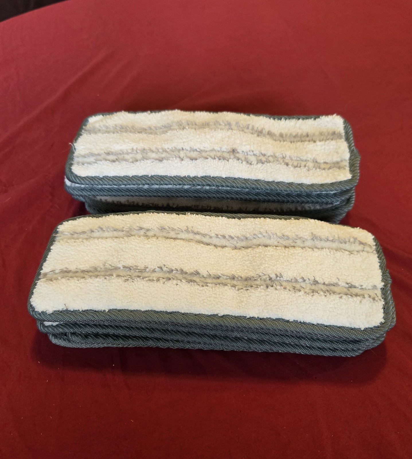 15 Reusable Microfiber Heavy Duty Mop Pads 11 X 4.5 Inches