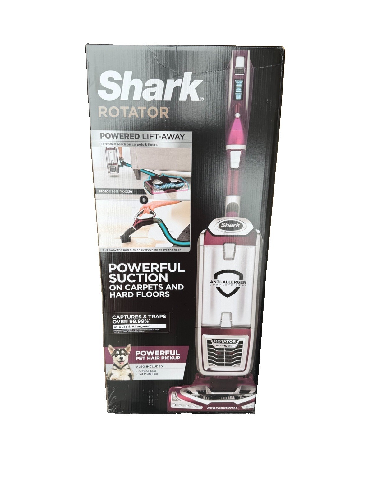 Shark NV752 Rotator Powered Lift-Away TruePet Upright Vacuum NEW